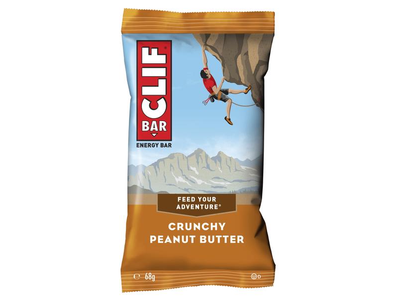 CLIF Riegel Bar Crunchy Peanut Butter Box 12 Stk.