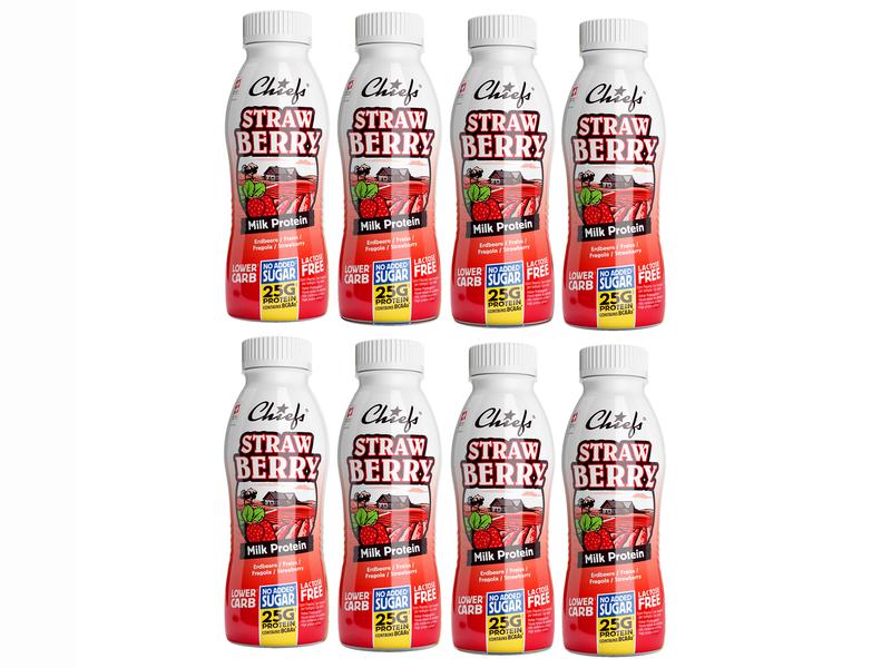 Chiefs Protein Drink BCAA Erdbeere