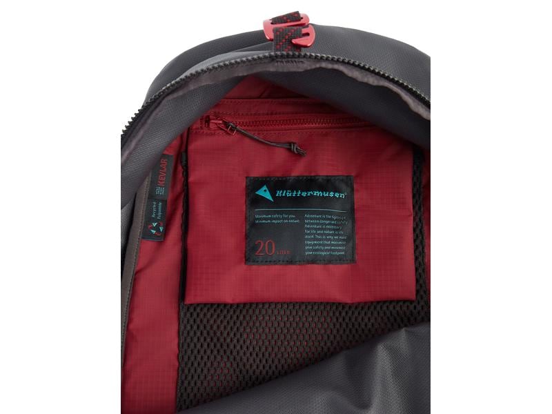 Klättermusen Wanderrucksack Bure 20 l, Raven