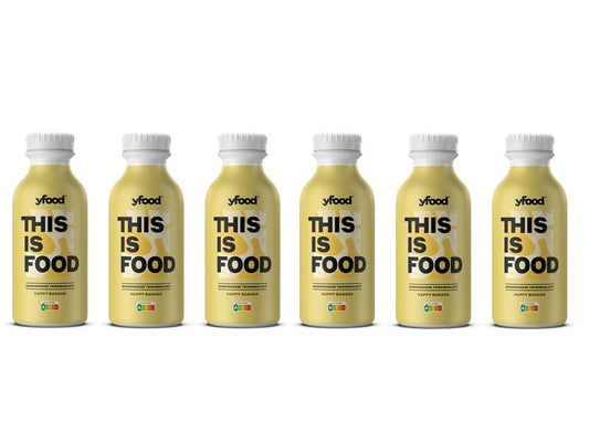 YFOOD Trinkmahlzeit Happy Banana 6 x 500 ml