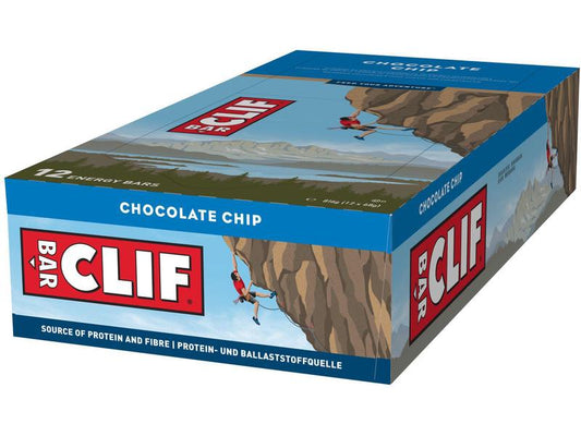 CLIF Bar Chocolate Chip Box 12 Stk. Schokolade