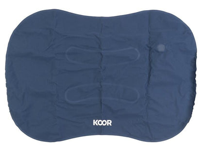 KOOR Schlafsack, Schlafsackeinlage und Reisekissen Set Blau