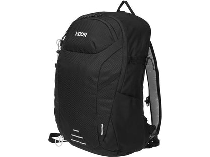 KOOR Wanderrucksack Pilloon 24 + 4 l, Schwarz