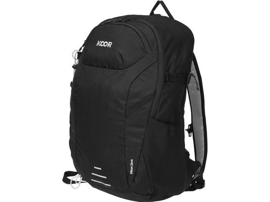 KOOR Wanderrucksack Pilloon 24 + 4 l, Schwarz