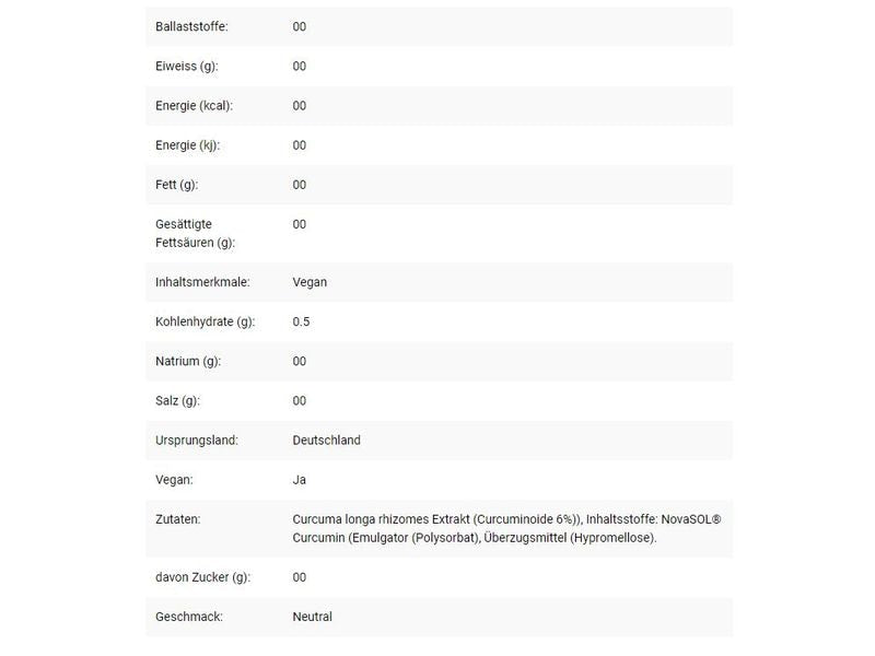 ESN Curcumin Liquid Capsules 600 g