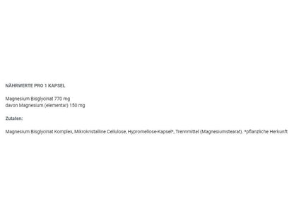 ESN Magnesium Bisglycinate 165 g