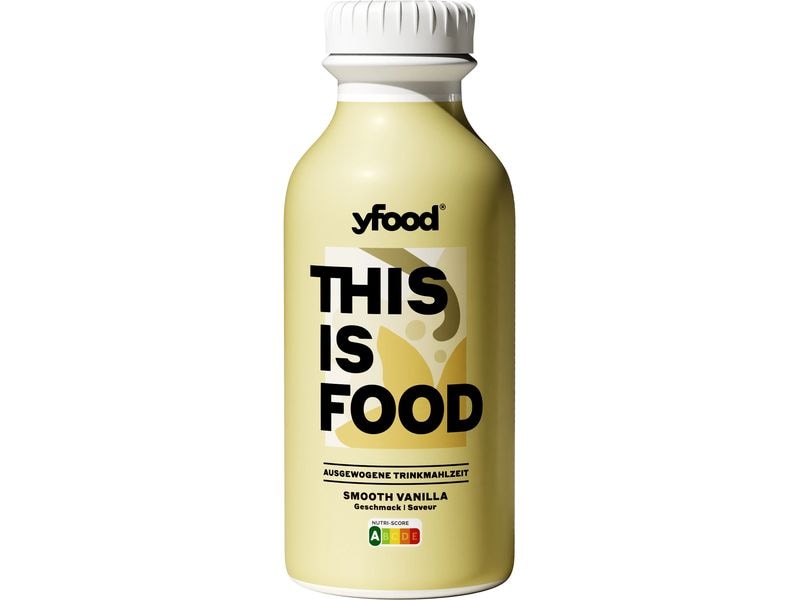 YFOOD Trinkmahlzeit Smooth Vanilla 6 x 500 ml