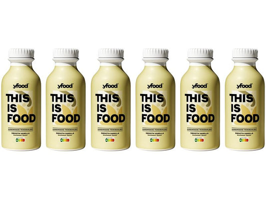 YFOOD Trinkmahlzeit Smooth Vanilla 6 x 500 ml