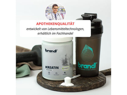 Brandl-Nutrition Pulver Kreatin Monohydrat Neutral 500 g