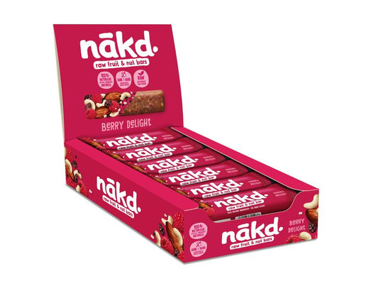Nakd Riegel Beeren, 18 x 35 g