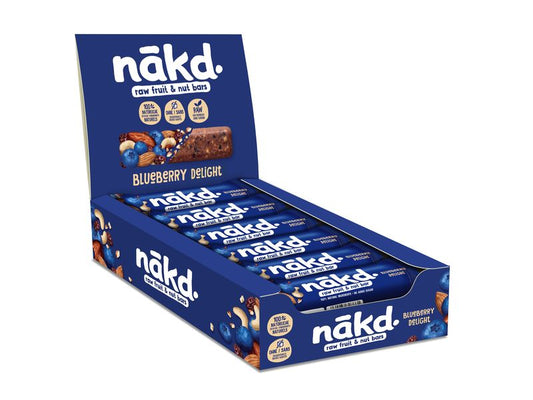 Nakd Riegel Blaubeeren, 18 x 35 g