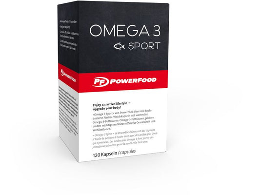 PowerFood One Kapseln Omega 3 Sport 180 g